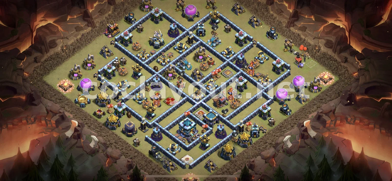 Diseño de Guerra TH13 #178 – vista previa del diseño TH13