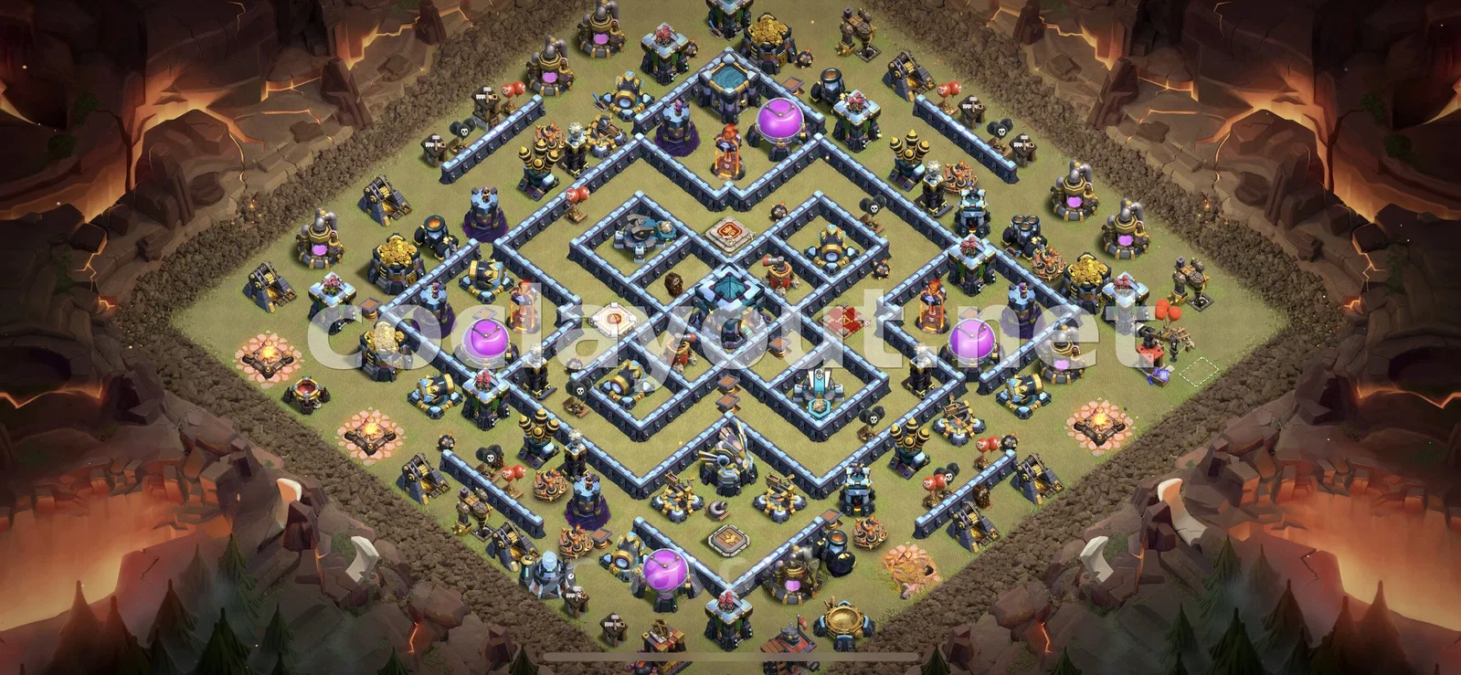 Estrategia de Diseño de Guerra TH13 – vista previa del diseño TH13
