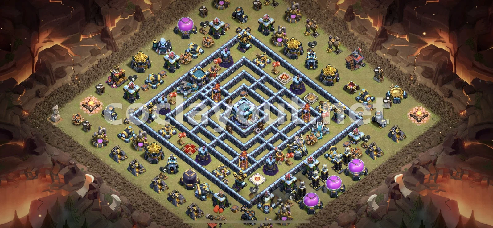 Mejora tu Diseño de Guerra TH13 – vista previa del diseño TH13