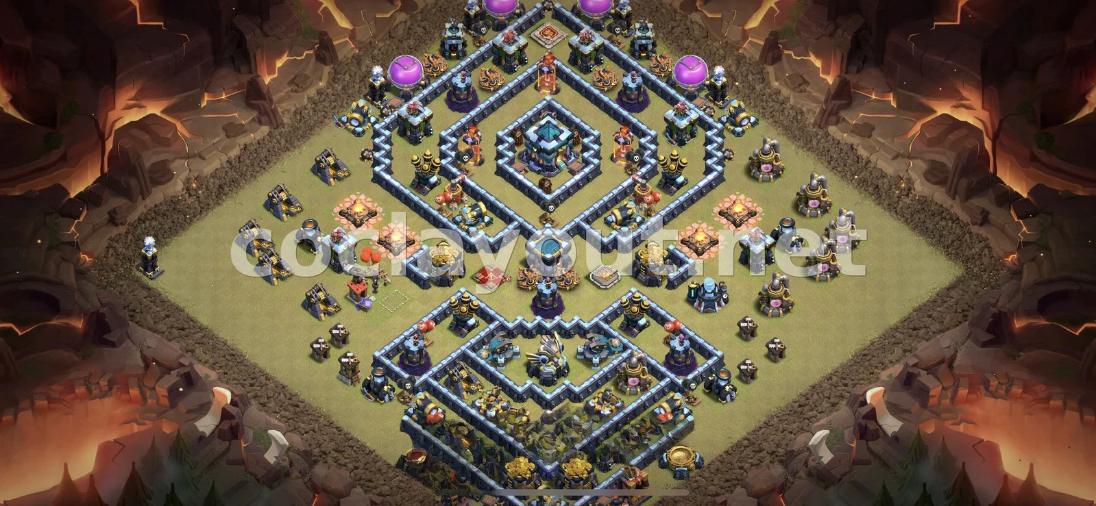Estrategia de Diseño de Guerra TH13 para Ganar – vista previa del diseño TH13
