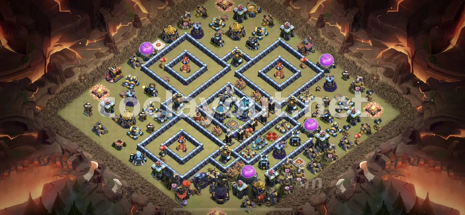 TH13 Diseño de Guerra - Defensa Estratégica – vista previa del diseño TH13