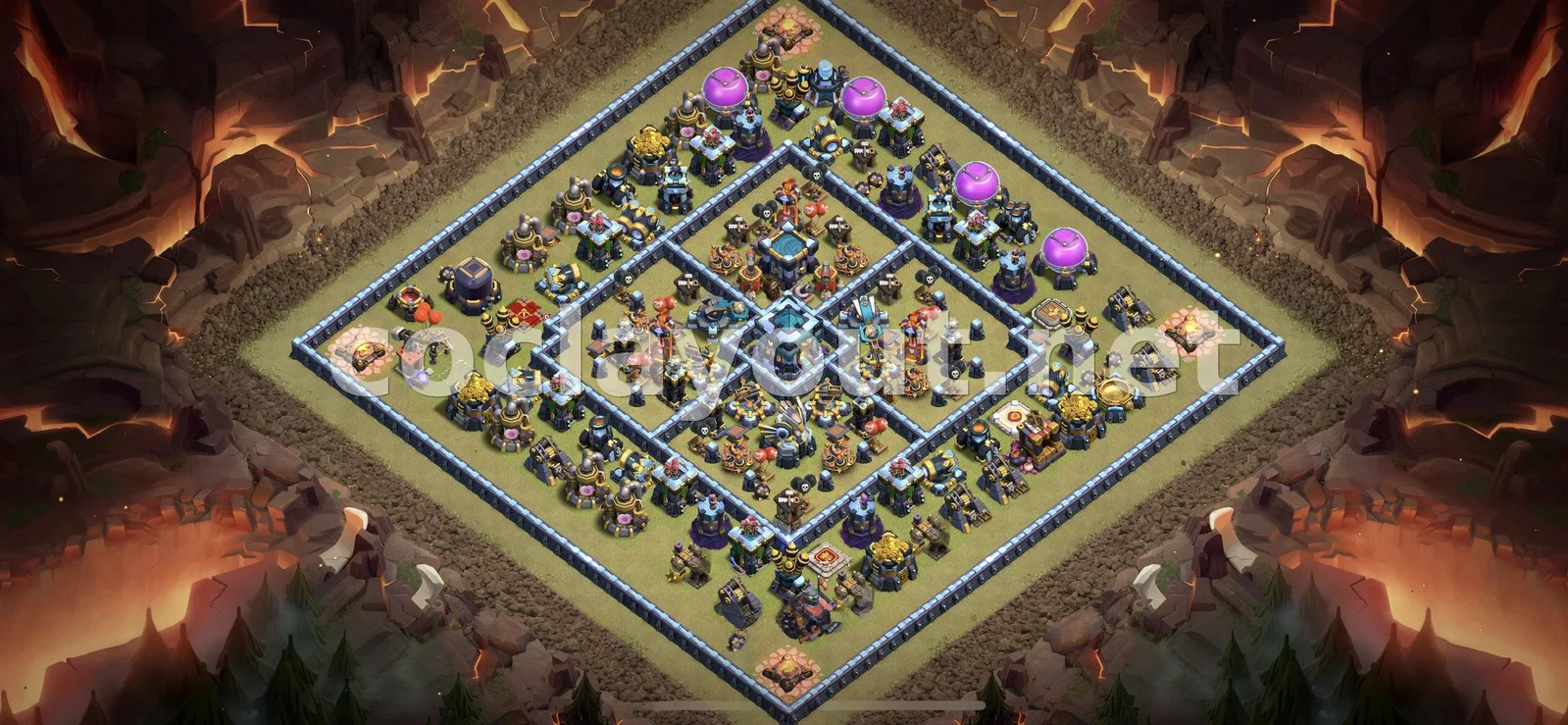Diseño de Guerra Estratégico TH13 – vista previa del diseño TH13