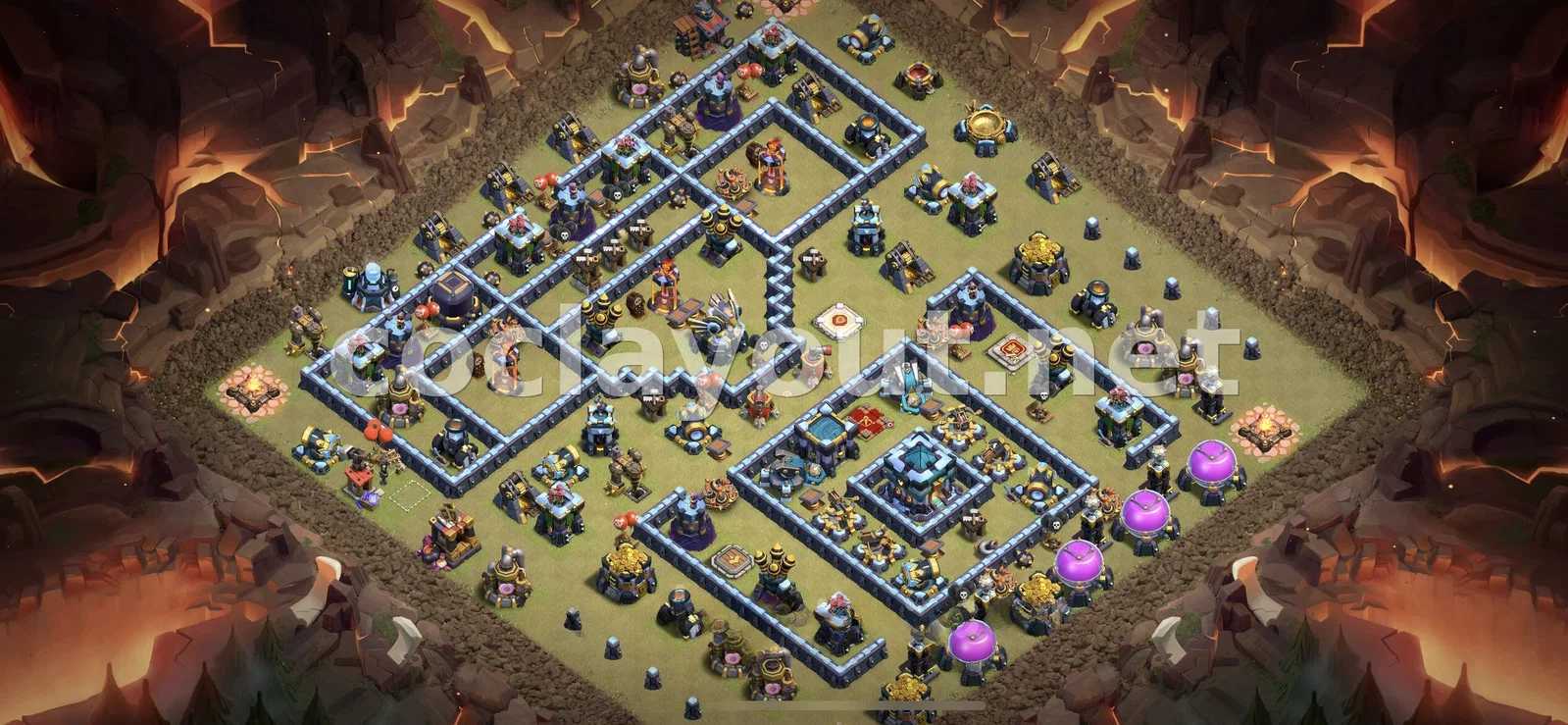 Estrategia de Diseño de Guerra TH13 – vista previa del diseño TH13