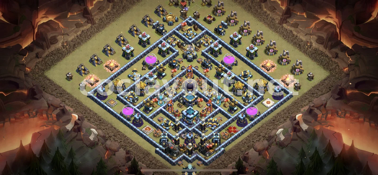 TH13 Savaş Düzeni ile Klan Savaşlarında Başarı – TH13 dizilim önizlemesi