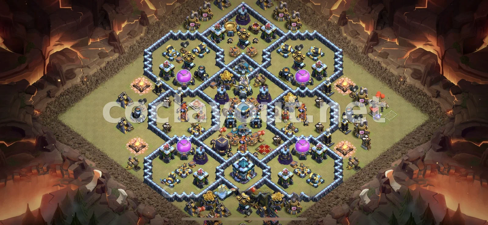 Estrategia de Diseño de Guerra TH13 – vista previa del diseño TH13