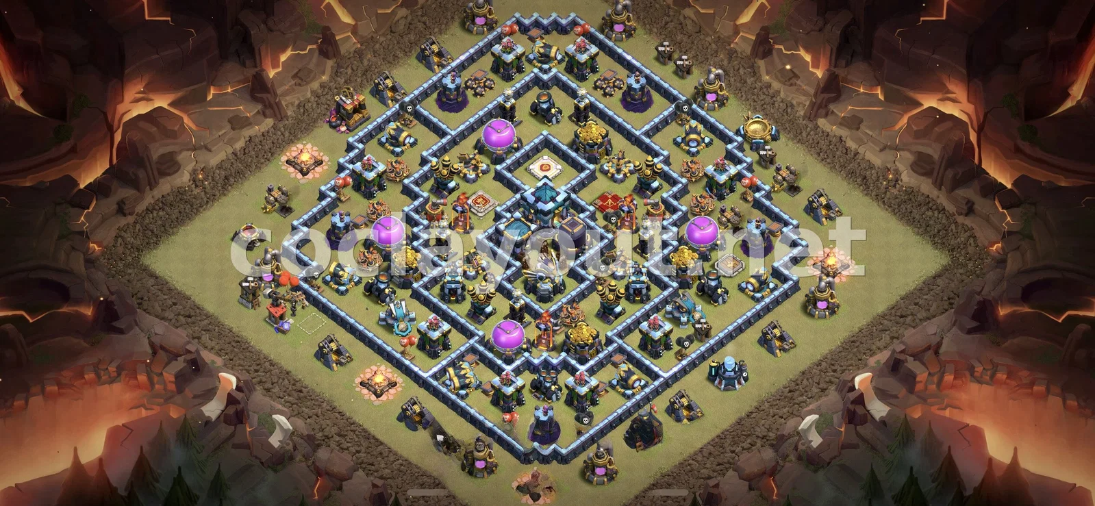 Estrategia de Diseño de Guerra TH13 – vista previa del diseño TH13
