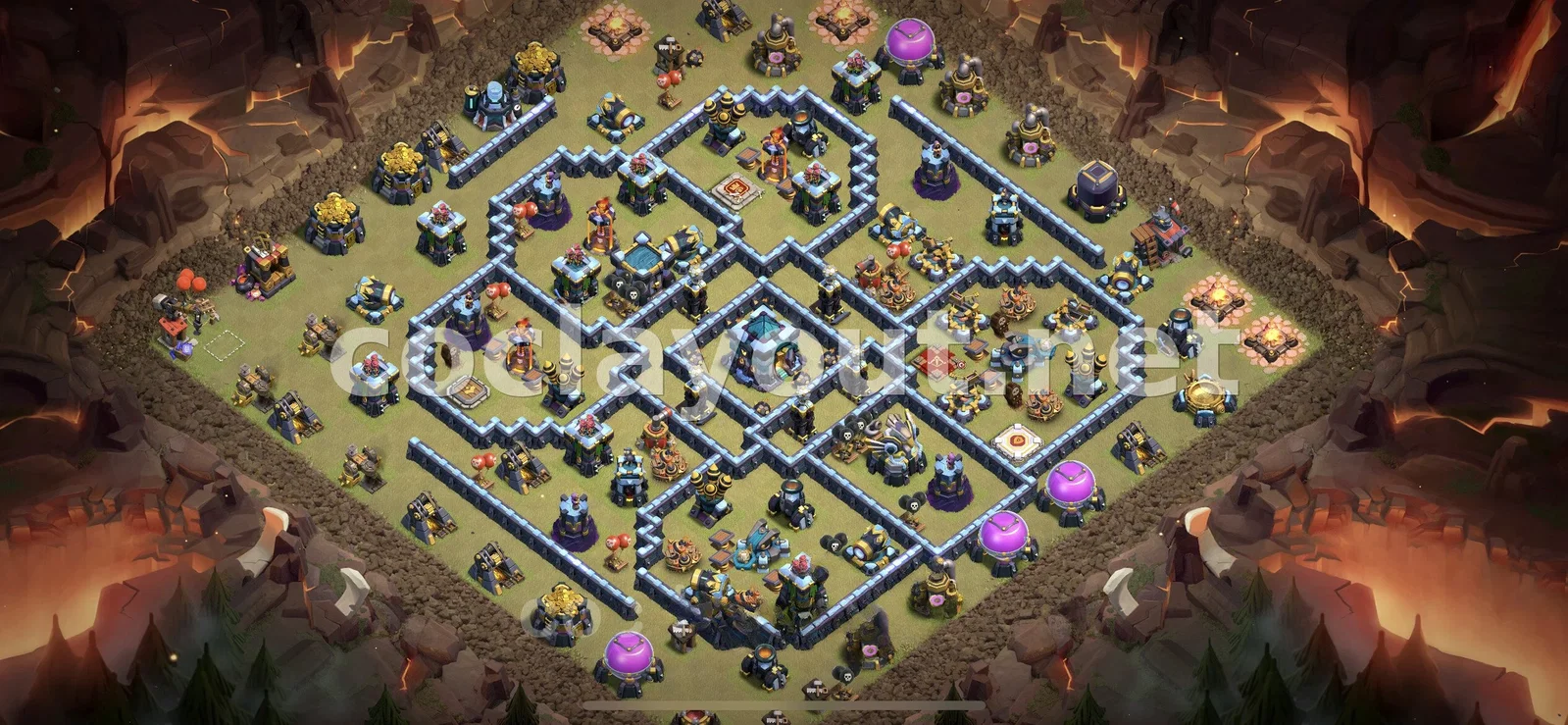 Diseño de Guerra Estratégico TH13 – vista previa del diseño TH13