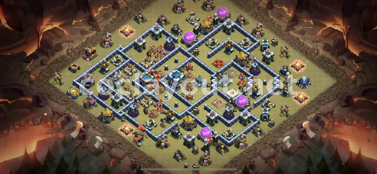 Mejor diseño de guerra TH13 – vista previa del diseño TH13