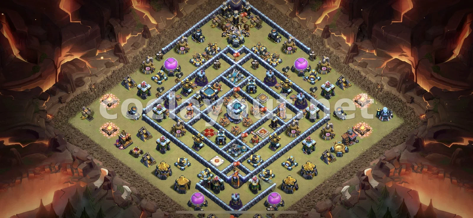 Estrategia de Diseño de Guerra TH13 – vista previa del diseño TH13