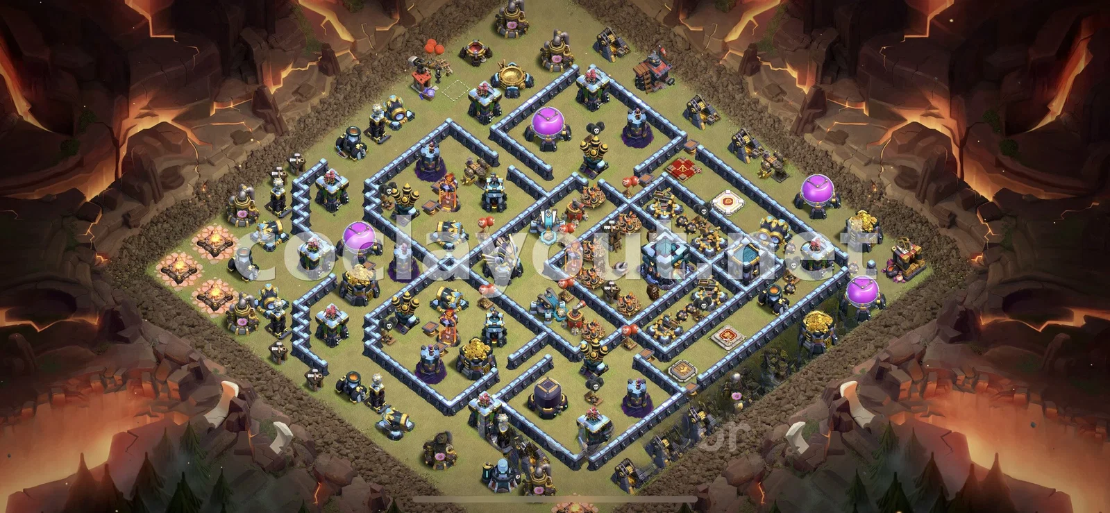 Diseño de Guerra TH13 #125 – vista previa del diseño TH13