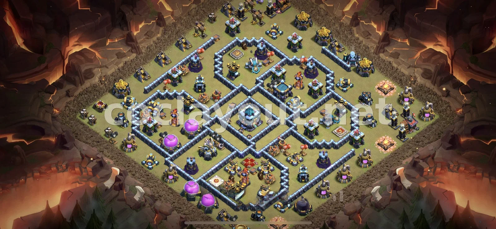 Estrategia de Diseño de Guerra TH13 – vista previa del diseño TH13