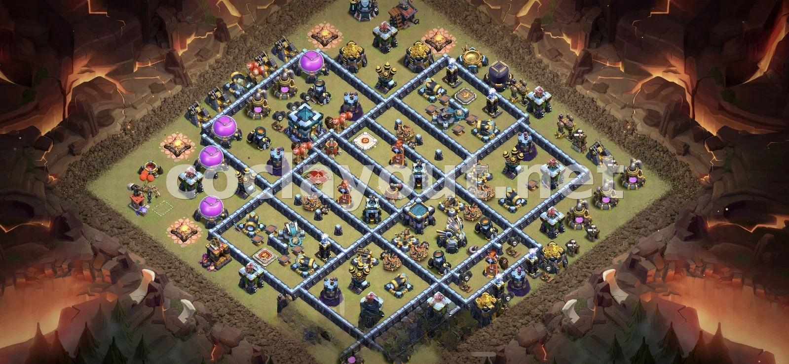 Estrategia de Diseño de Guerra TH13 – vista previa del diseño TH13