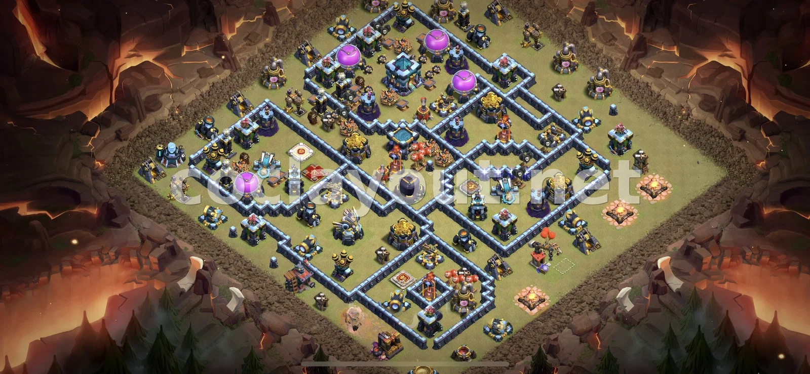 Mejora tu Diseño de Guerra TH13 – vista previa del diseño TH13