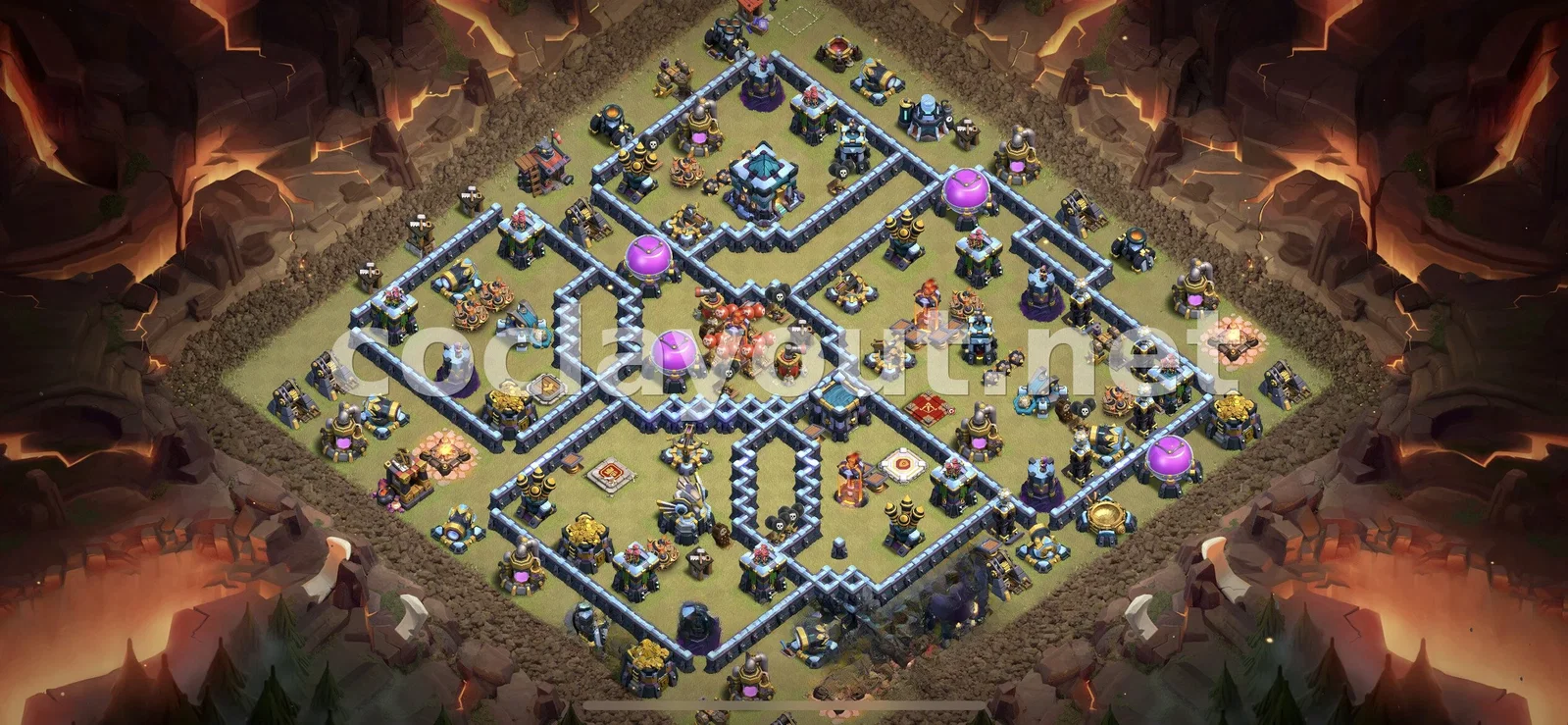 TH13 Diseño de Guerra: Estrategia Efectiva – vista previa del diseño TH13