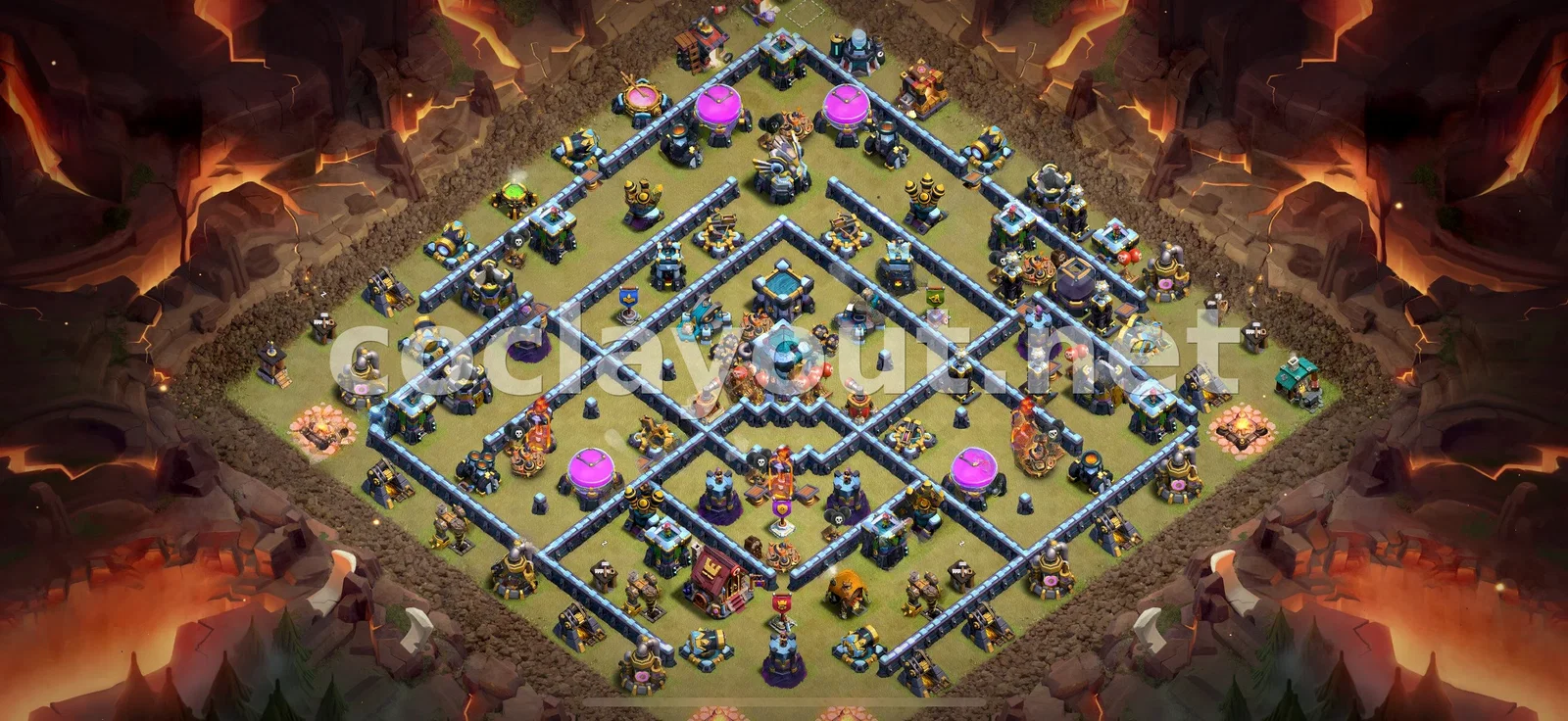 Estrategia de Diseño de Guerra TH13 Eficaz – vista previa del diseño TH13