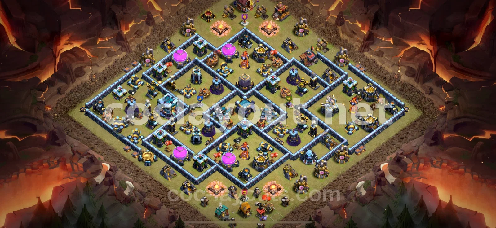 Revisión de Diseño de Guerra TH13 #46 – vista previa del diseño TH13