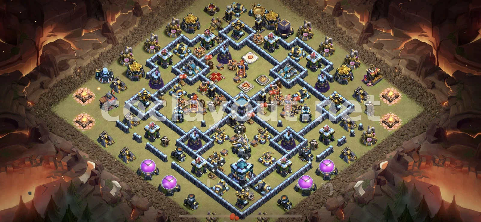 Estrategia de Diseño de Guerra TH13 – vista previa del diseño TH13