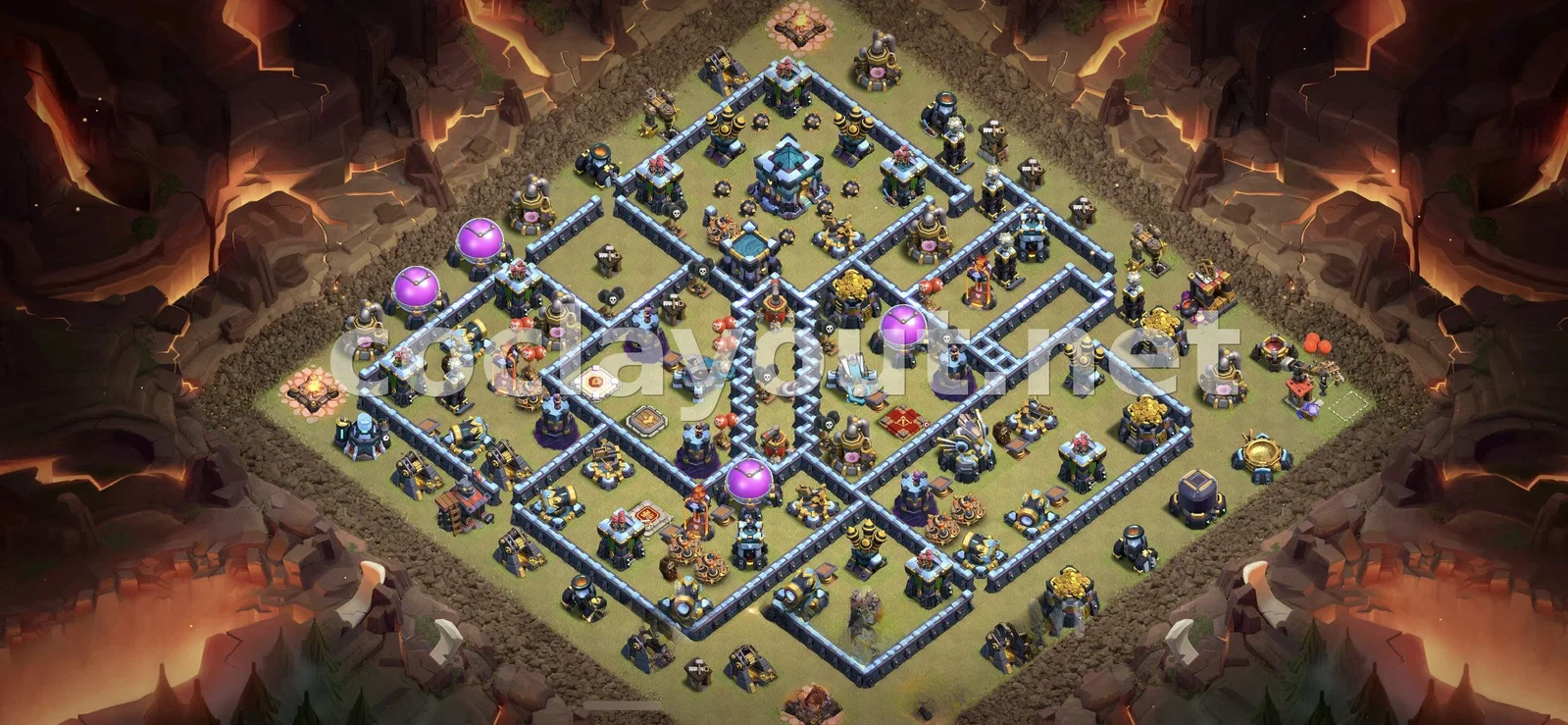 Mejor diseño de guerra TH13 – vista previa del diseño TH13