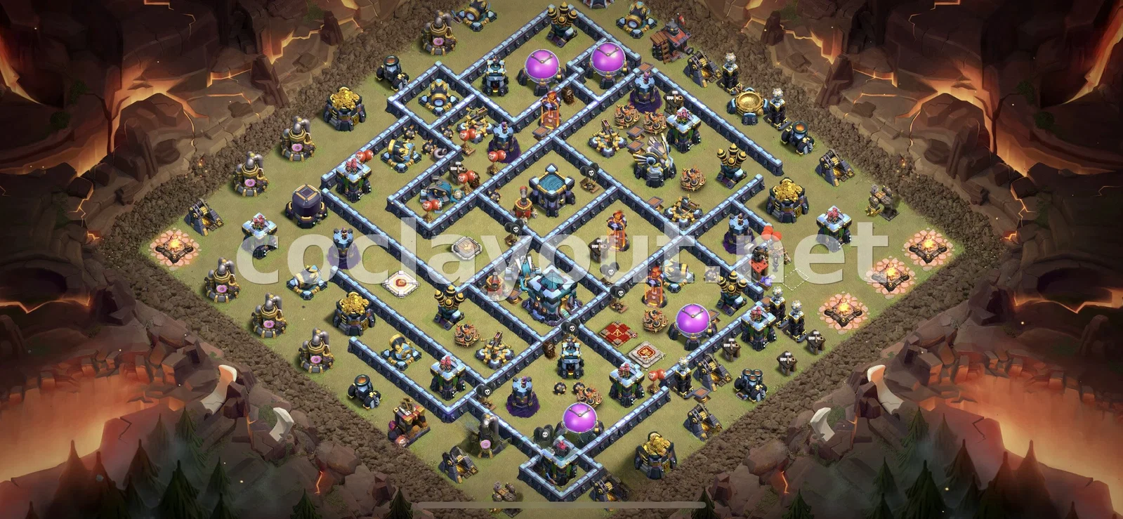 Compartir diseño de guerra efectivo TH13 – vista previa del diseño TH13