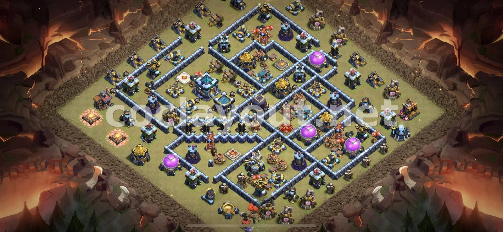 Diseño de Guerra Estratégico TH13 – vista previa del diseño TH13