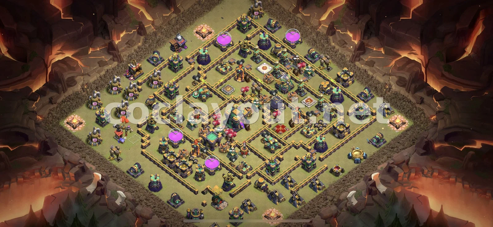 Optimisez votre Victoire avec Base de Guerre TH14 – aperçu du plan TH14