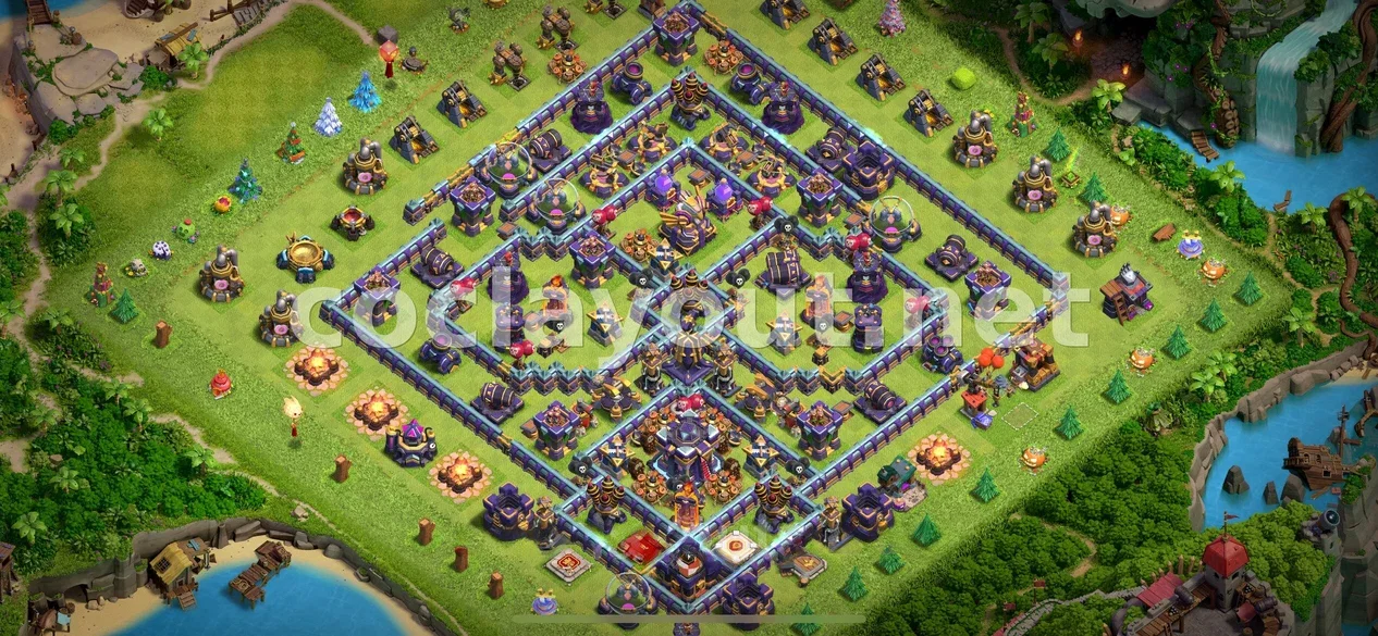 Mejora tu aldea con el diseño híbrido TH15 – vista previa del diseño TH15