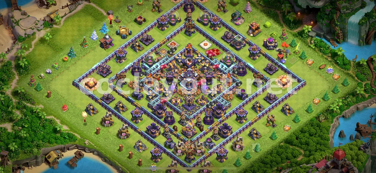 Millora el Teu Poble amb la Base Híbrida TH15 – previsualització del disseny TH15