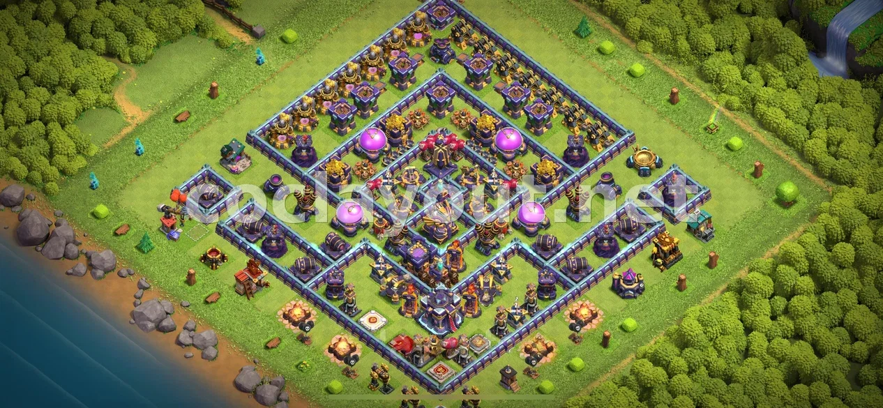 Millora el Teu Poble amb la Base Híbrida TH15 – previsualització del disseny TH15