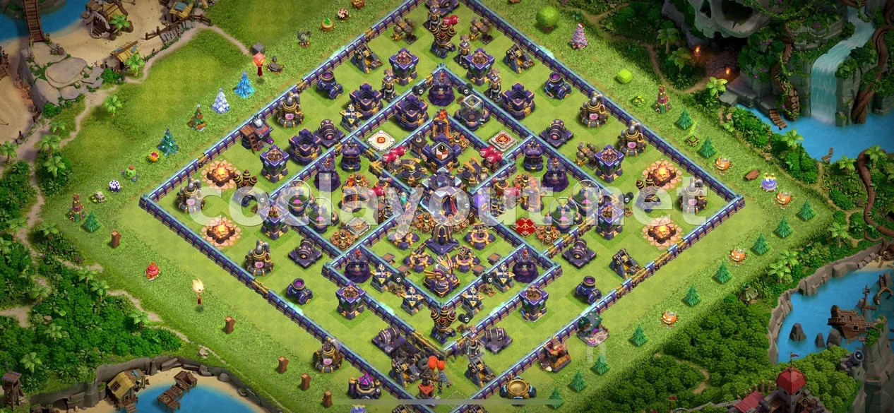 Asegura tu botín con el diseño de farming TH15 – vista previa del diseño TH15