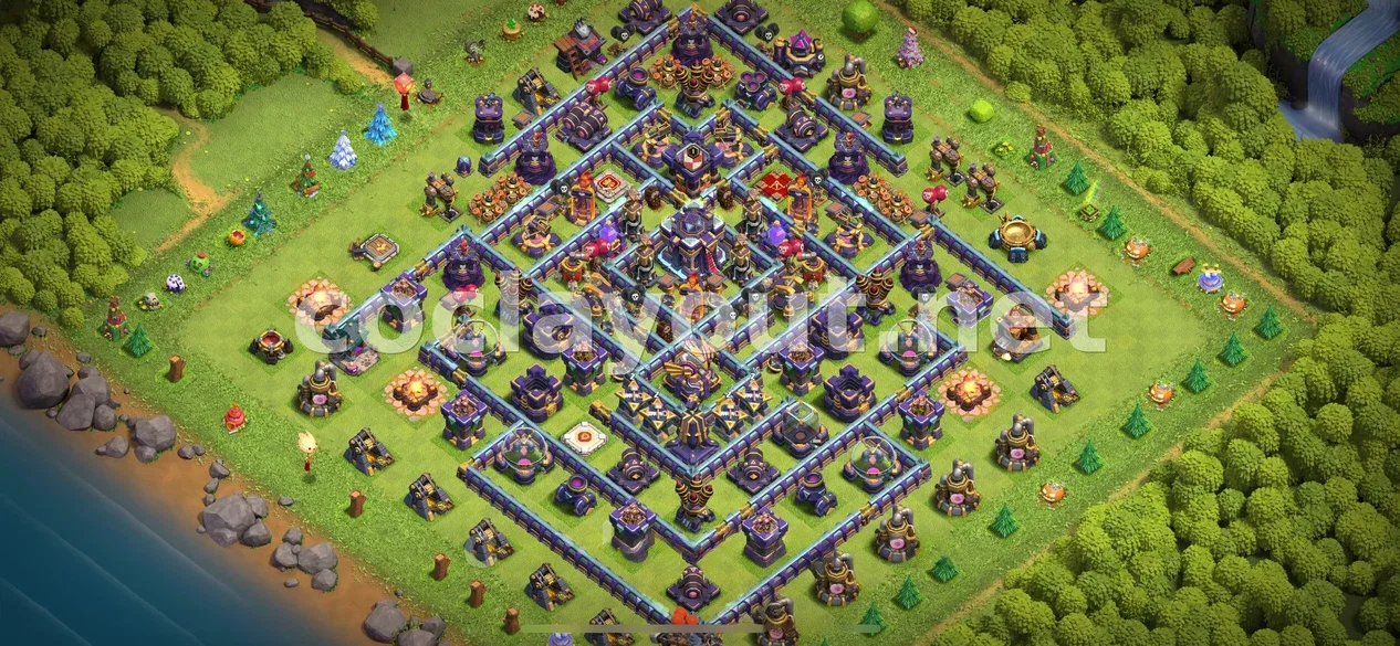 Mejor Diseño de Farming TH15 – vista previa del diseño TH15