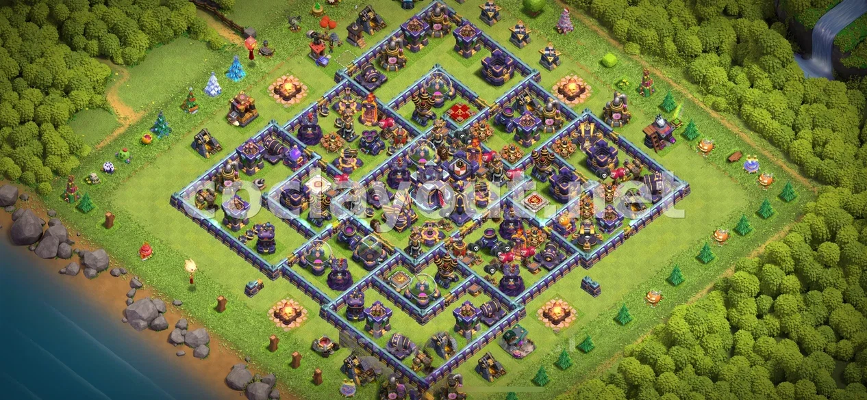 Diseño de Farming TH15 Eficaz – vista previa del diseño TH15