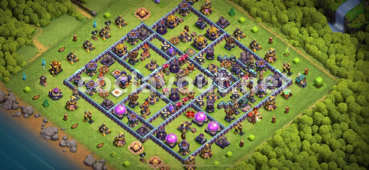 Efficient TH15 Farming Base Layout – TH15 layout preview