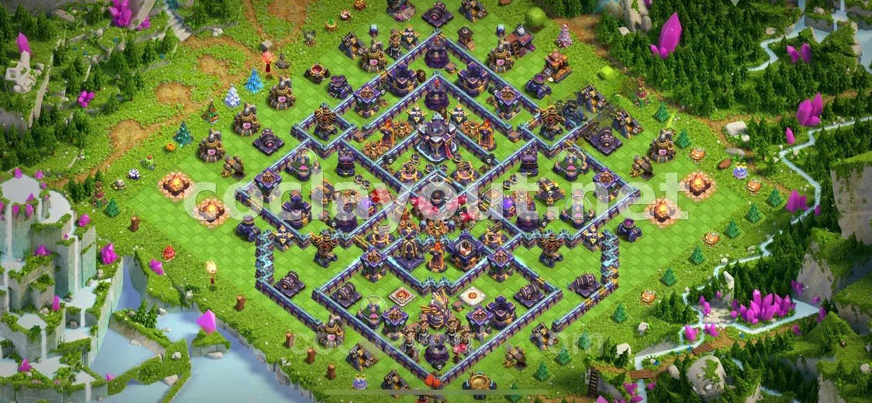 Diseño de Farming TH15 Eficaz – vista previa del diseño TH15