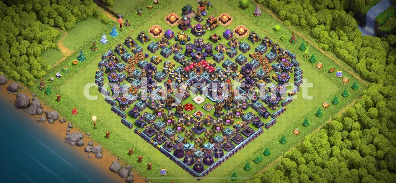 Protegeix el teu poble amb la base híbrida TH15 ideal – previsualització del disseny TH15