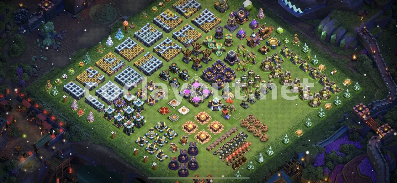 Protegeix el teu poble amb la base híbrida TH15 – previsualització del disseny TH15