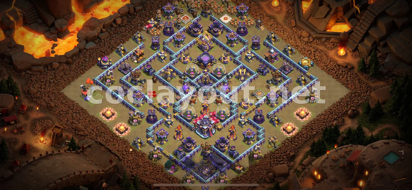 Conception de base de guerre efficace TH15 – aperçu du plan TH15