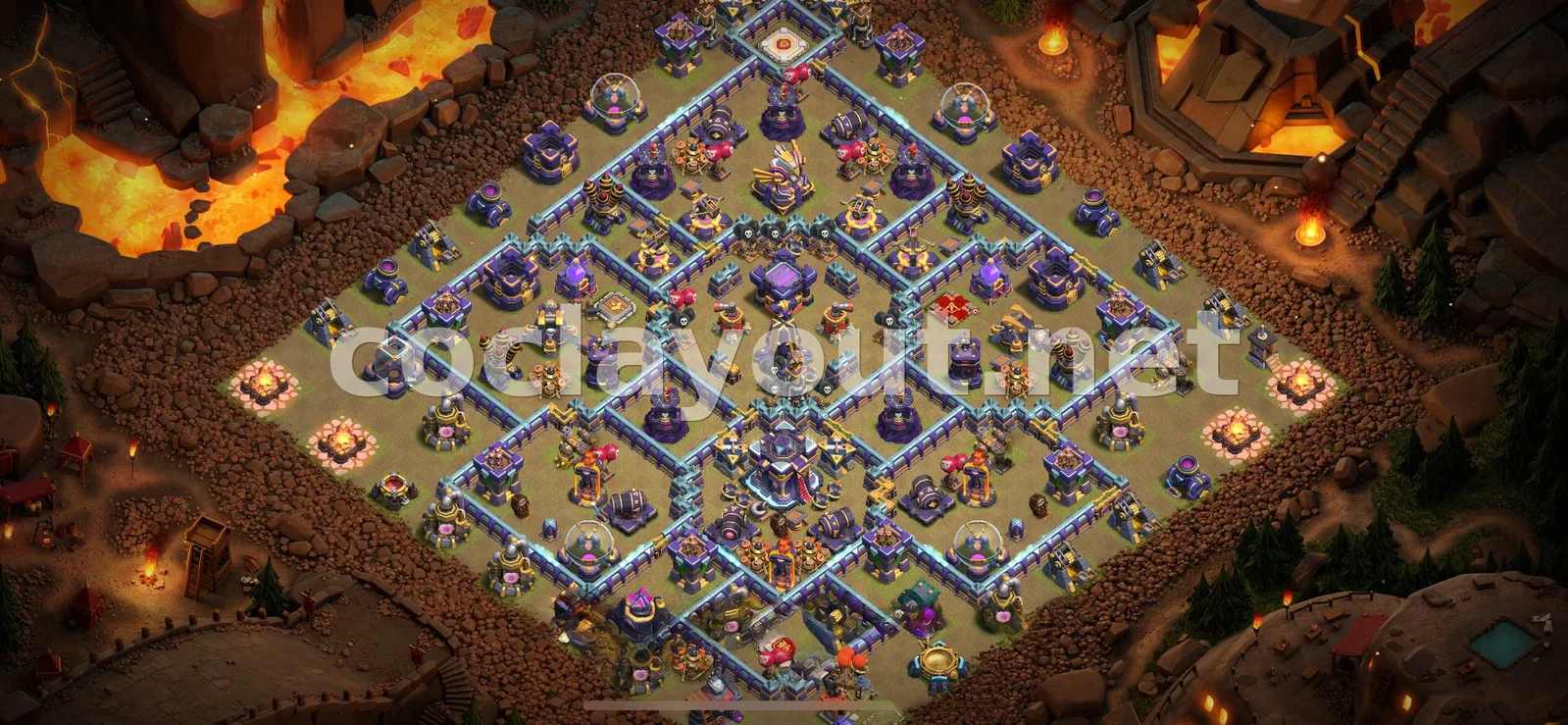 Base de Guerre Stratégique TH15 – aperçu du plan TH15