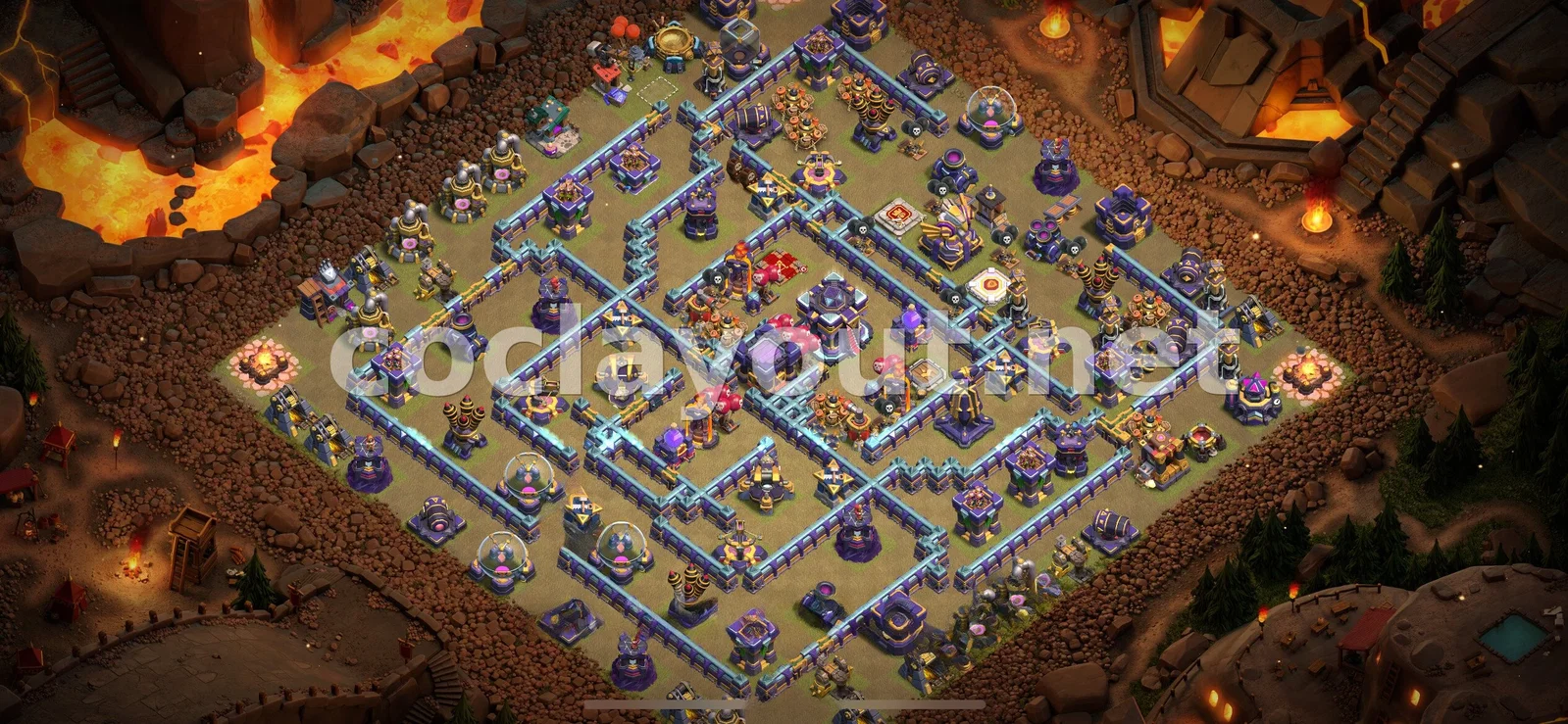 Optimisez vos Guerres de Clans avec cette Base de Guerre TH15 – aperçu du plan TH15