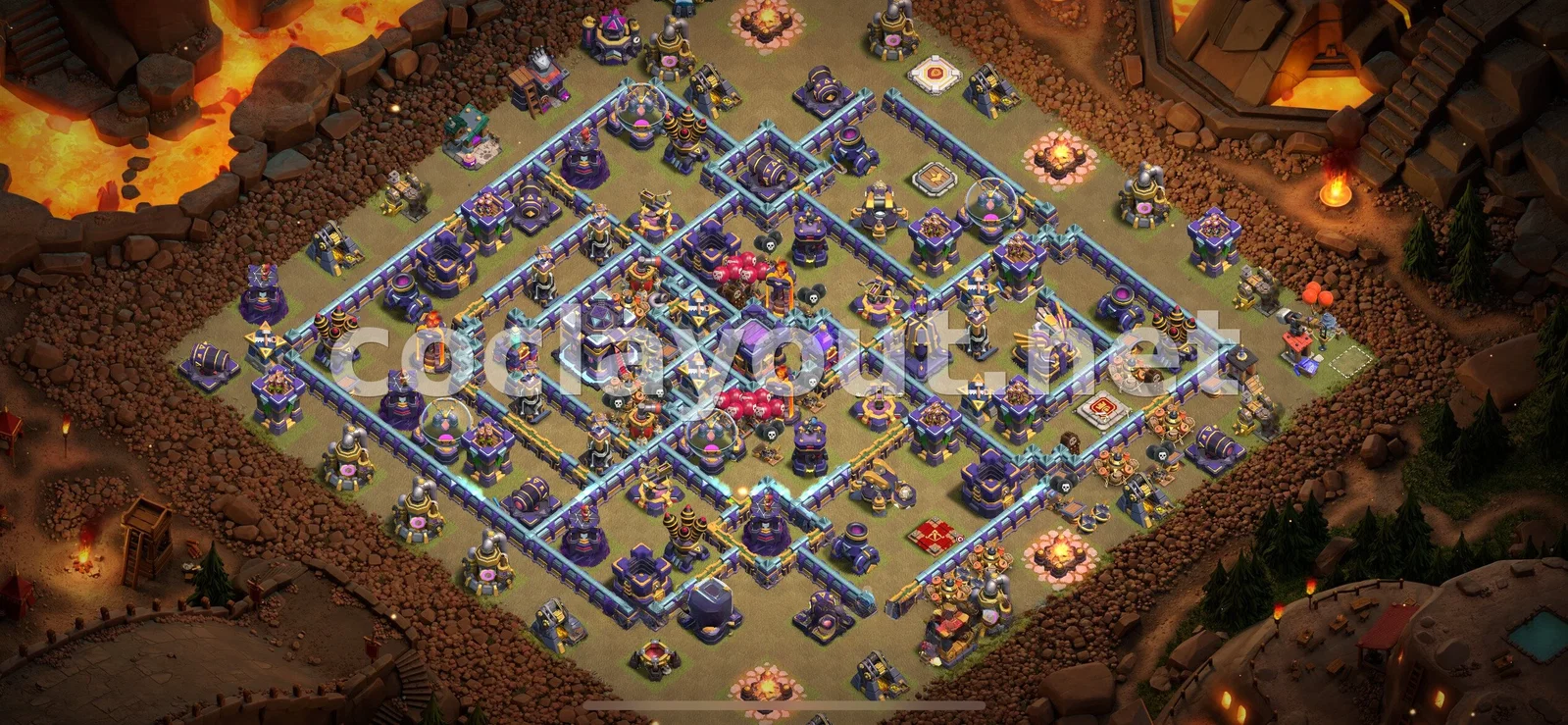 Optimisez votre victoire avec cette base de guerre TH15 – aperçu du plan TH15