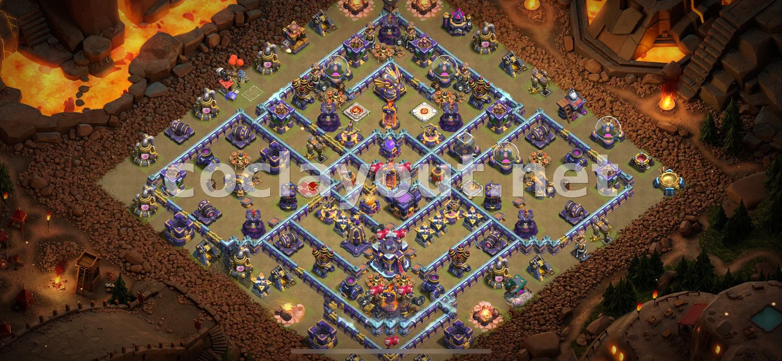 Conception Stratégique de Base de Guerre TH15 – aperçu du plan TH15