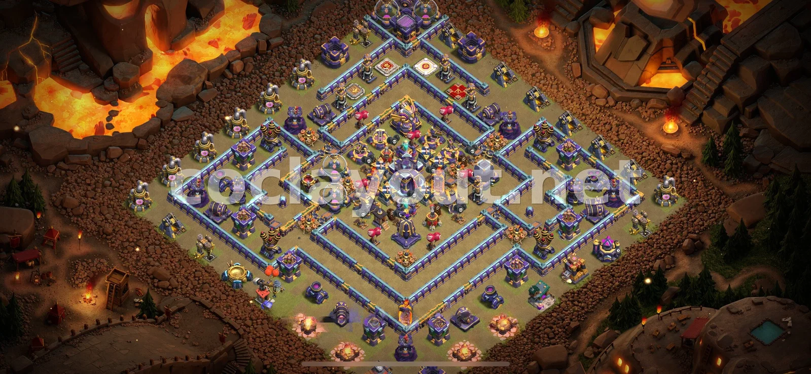 Strategic TH15 War Base Design – TH15 layout preview