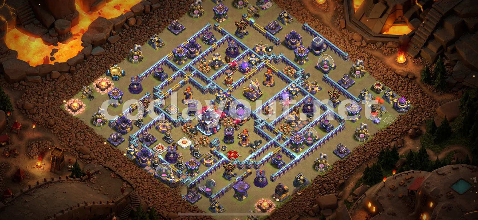 Effective TH15 War Base – TH15 layout preview