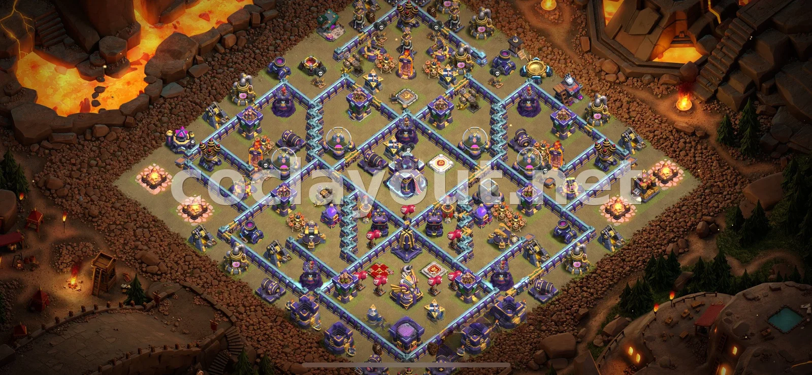 Meilleure base de guerre TH15 pour protéger votre village – aperçu du plan TH15
