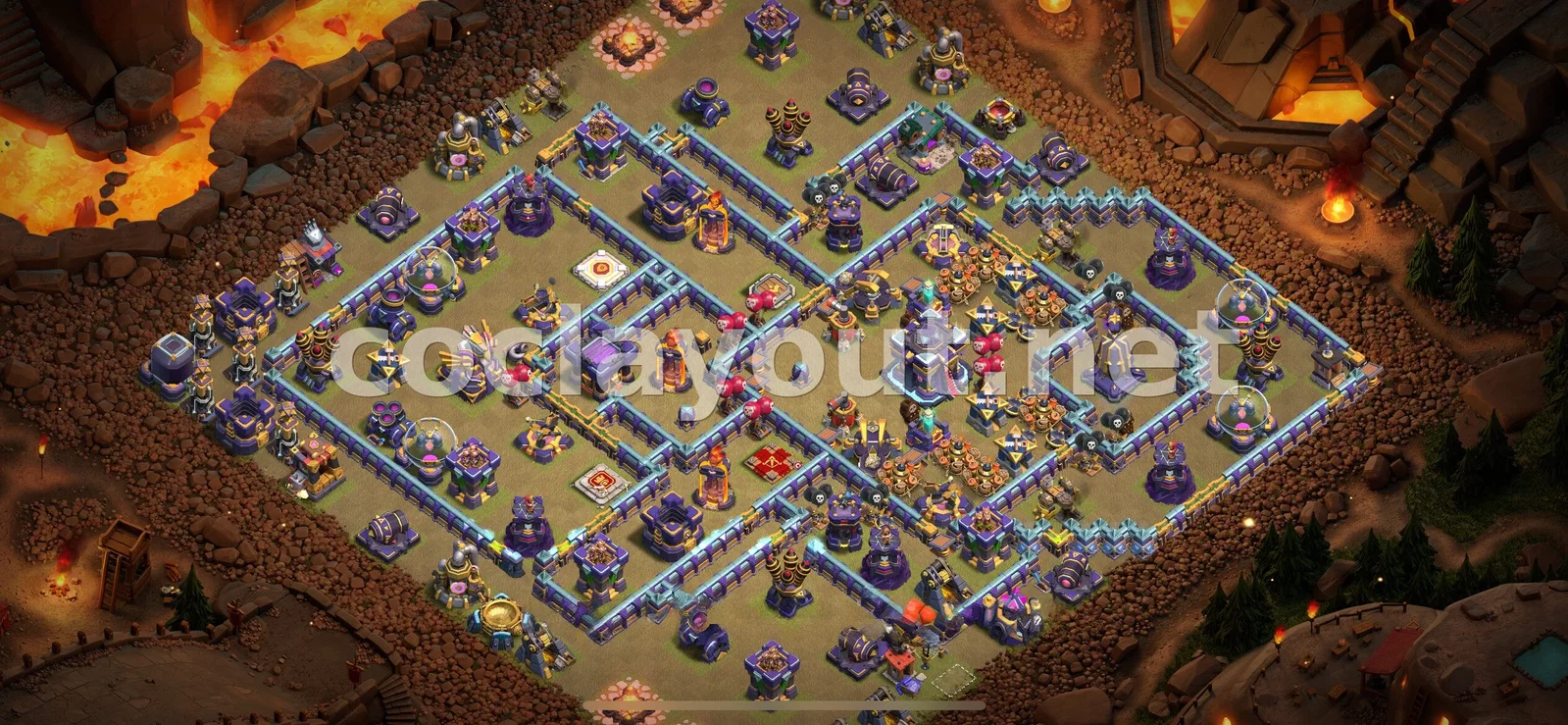 Effective War Base for TH15 – TH15 layout preview