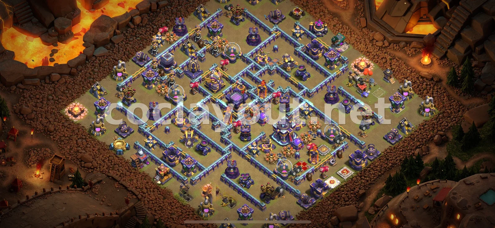 Dominate Clan Wars with TH15 War Base – TH15 layout preview