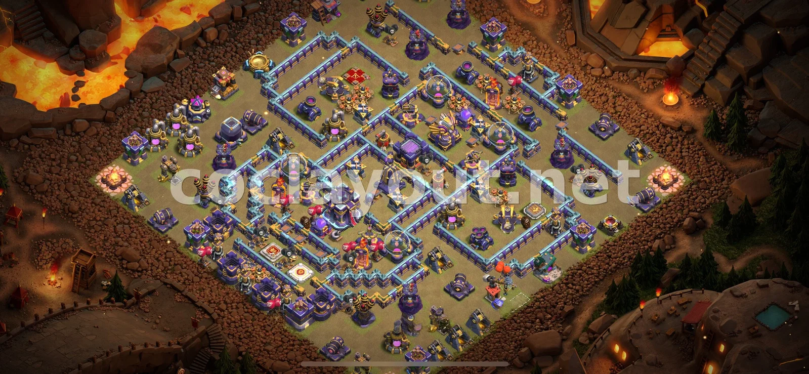 Strategic TH15 War Base Design – TH15 layout preview