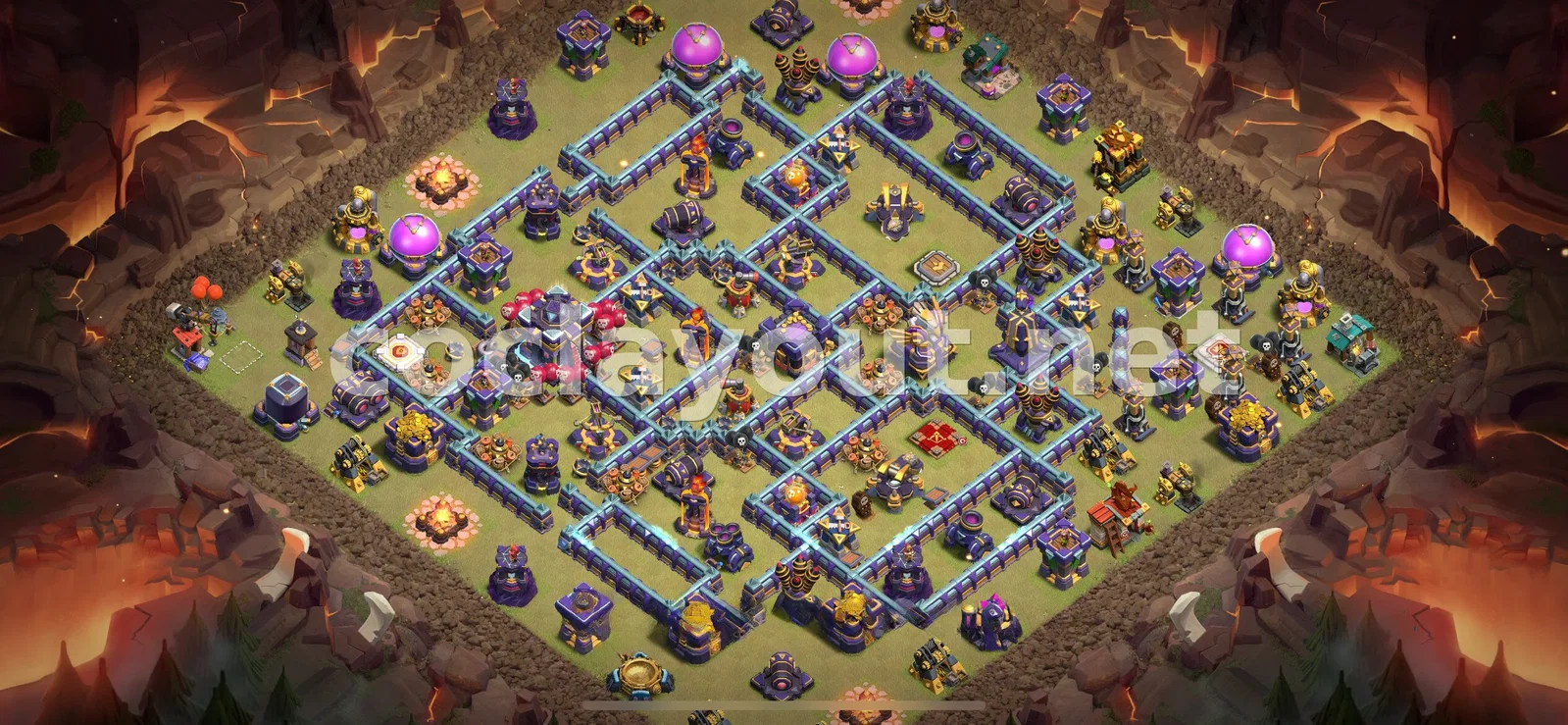 TH15 War Base #37 – TH15 layout preview