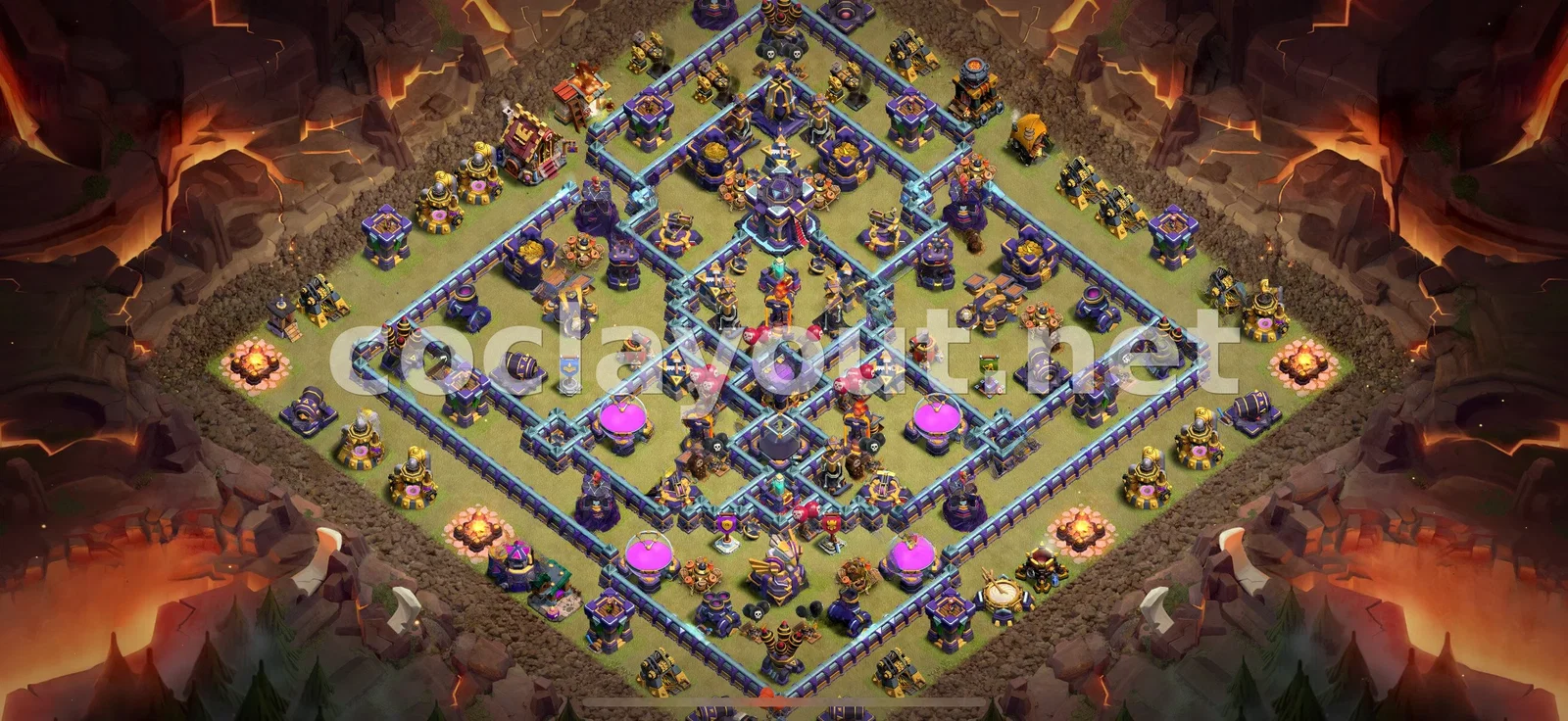Strategic TH15 War Base Design – TH15 layout preview