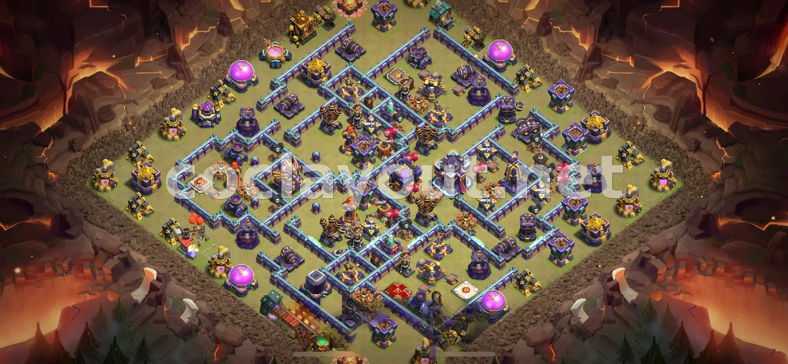 Strategic War Base for TH15 – TH15 layout preview