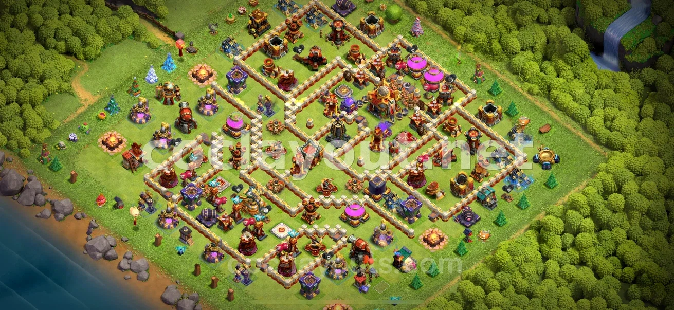Millor Base Híbrida per a TH16 – previsualització del disseny TH16